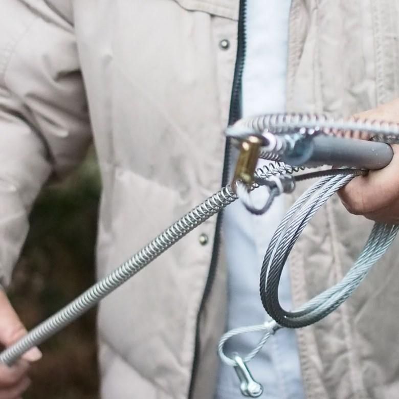 足くくり罠用 ワイヤロープ Φ4mm 6*19