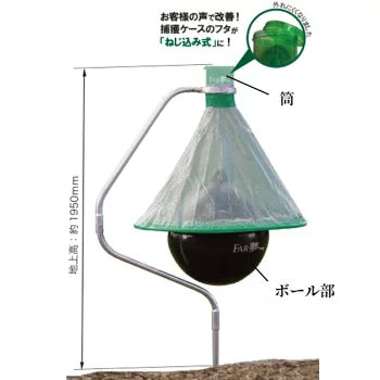 電気や薬剤を使わないアブ対策　アブキャップ