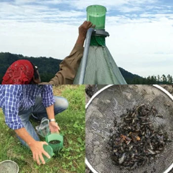 電気や薬剤を使わないアブ対策 アブキャップ