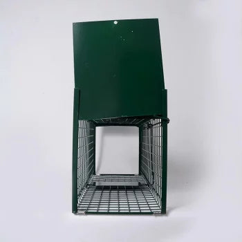 【訳あり】折り畳みタイプ箱罠 踏み板式 両扉