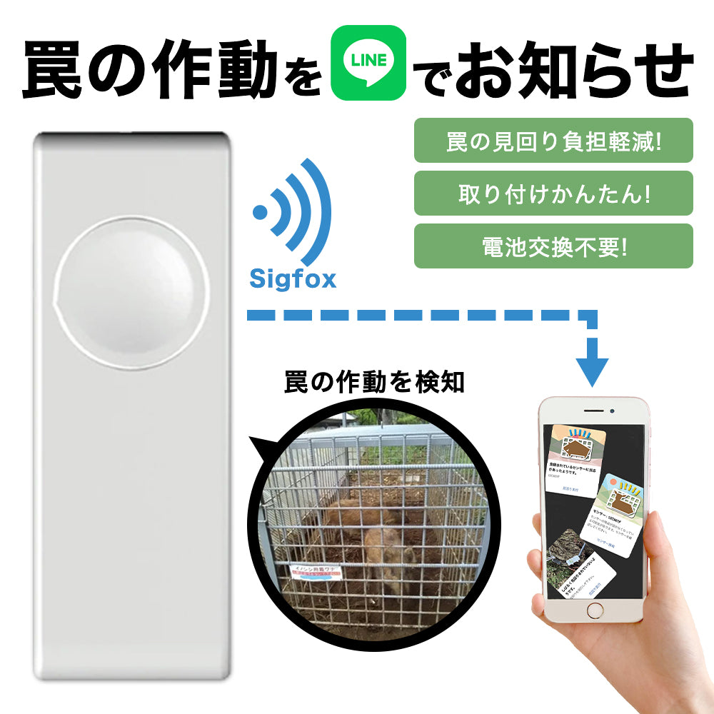 振動検知センサー アイホスエコ