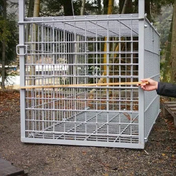 ファーレ旭式 イノシシ・シカ用箱罠ビッグサイズ【片扉】 – イノホイ ファーレ旭式 イノシシ・シカ用箱罠ビッグサイズ【片扉】 – イノホイ