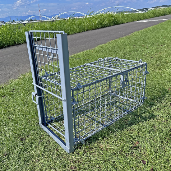ファーレ旭式 小動物用箱罠スモールサイズ【片扉】 – イノホイ