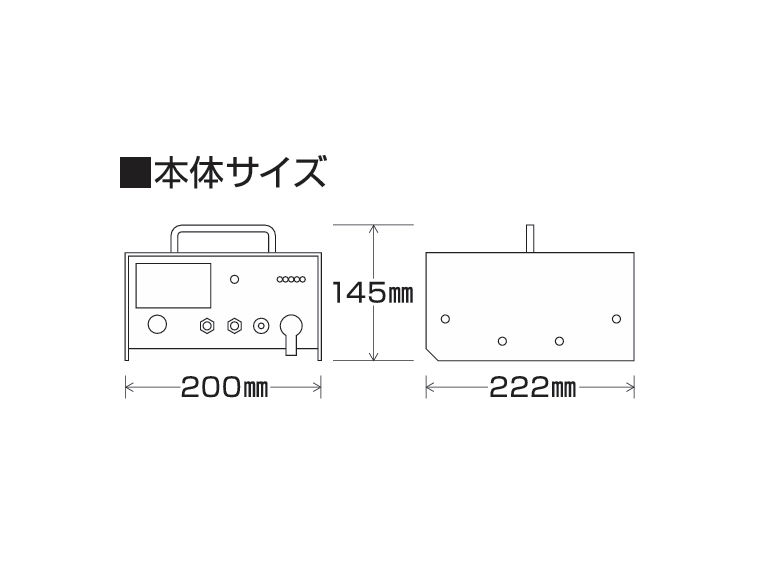 4560171671318 電気柵本体 AC-500 末松電子製作所