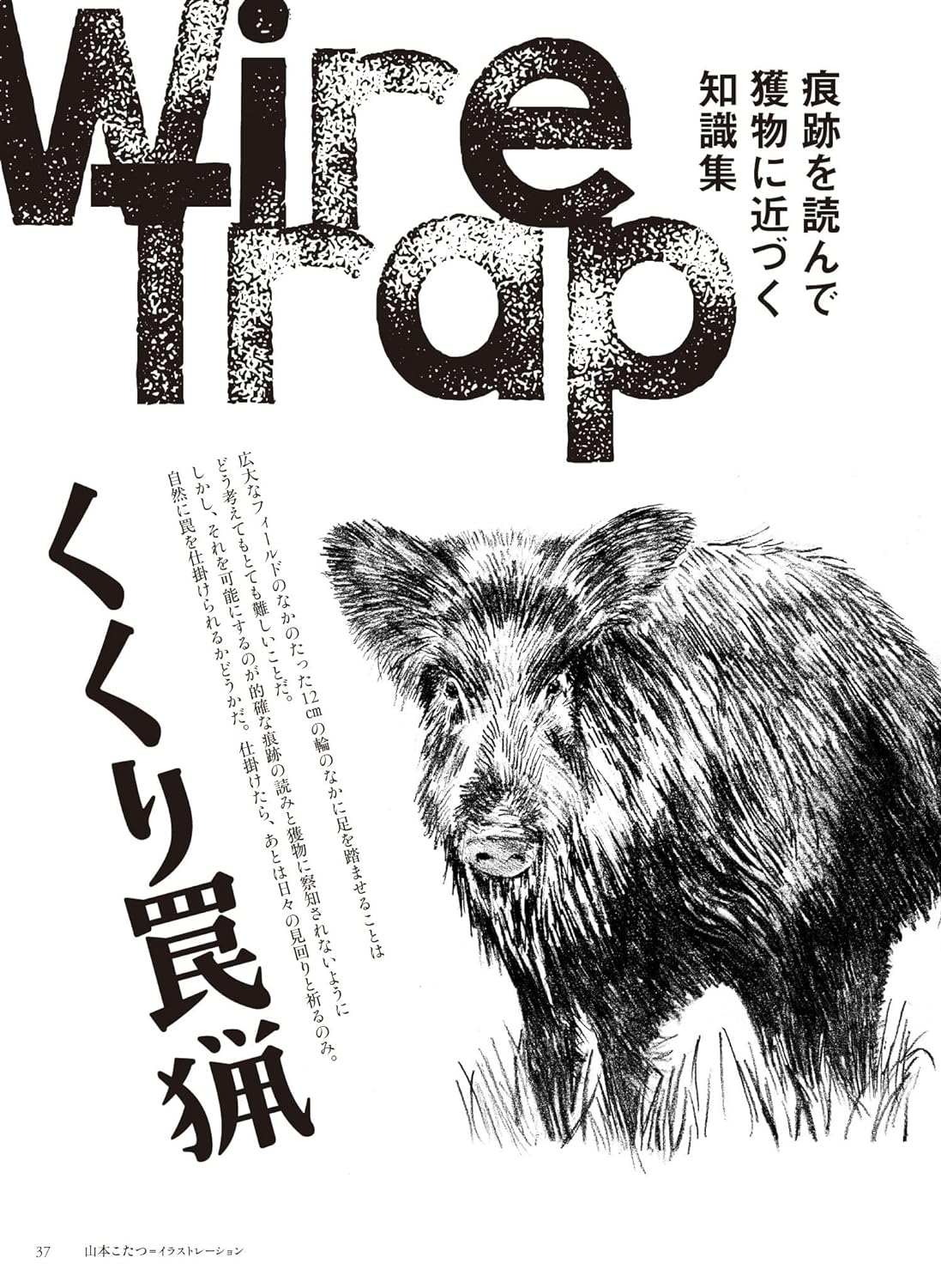 狩猟生活 2022VOL.10「くくり罠猟 確実に踏ませる知識集」 – イノホイ