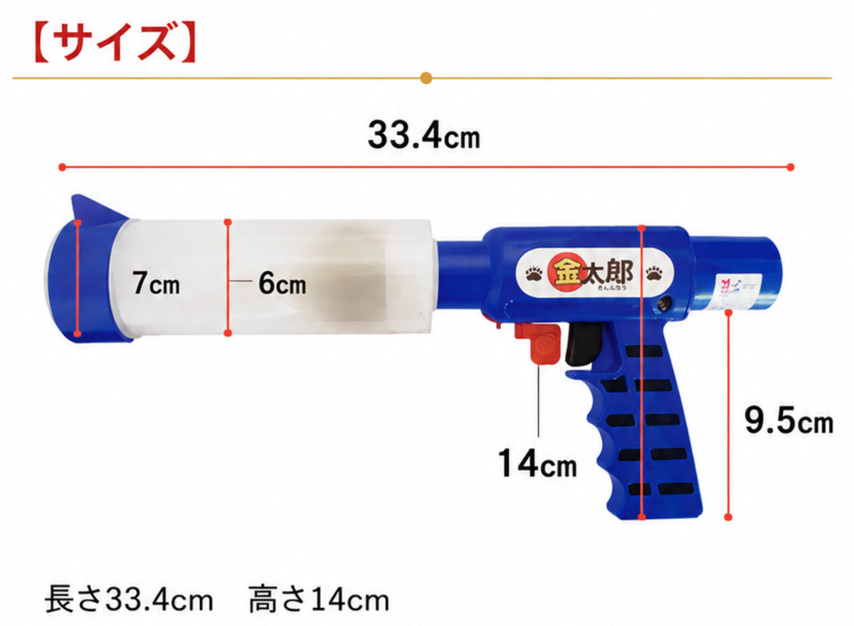 クマ撃退用ランチャー（忌避剤発射機）金太郎セット
